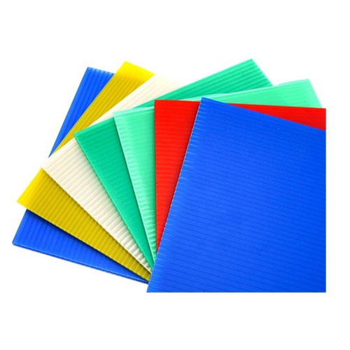 PP Hohl Blatt bunt Gewellt Kunststoff Drucken hohl Blatt